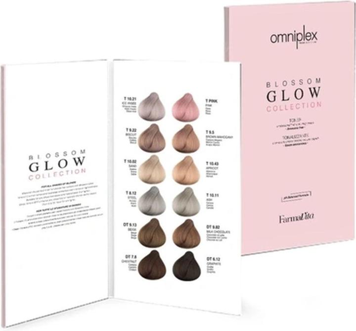 Produktbild Farmavita Omniplex Blossom Color Chart 12 Strands - Hair Coloring Product
