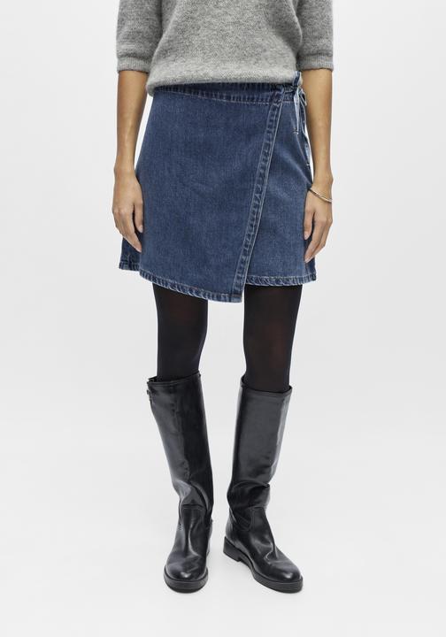 Produktbild Object Denim Wickelrock (34)