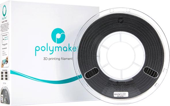Produktbild Polymaker PolyFlex TPU90 - Black - 2.85mm (TPU, 2.85 mm, 750 g, Schwarz)