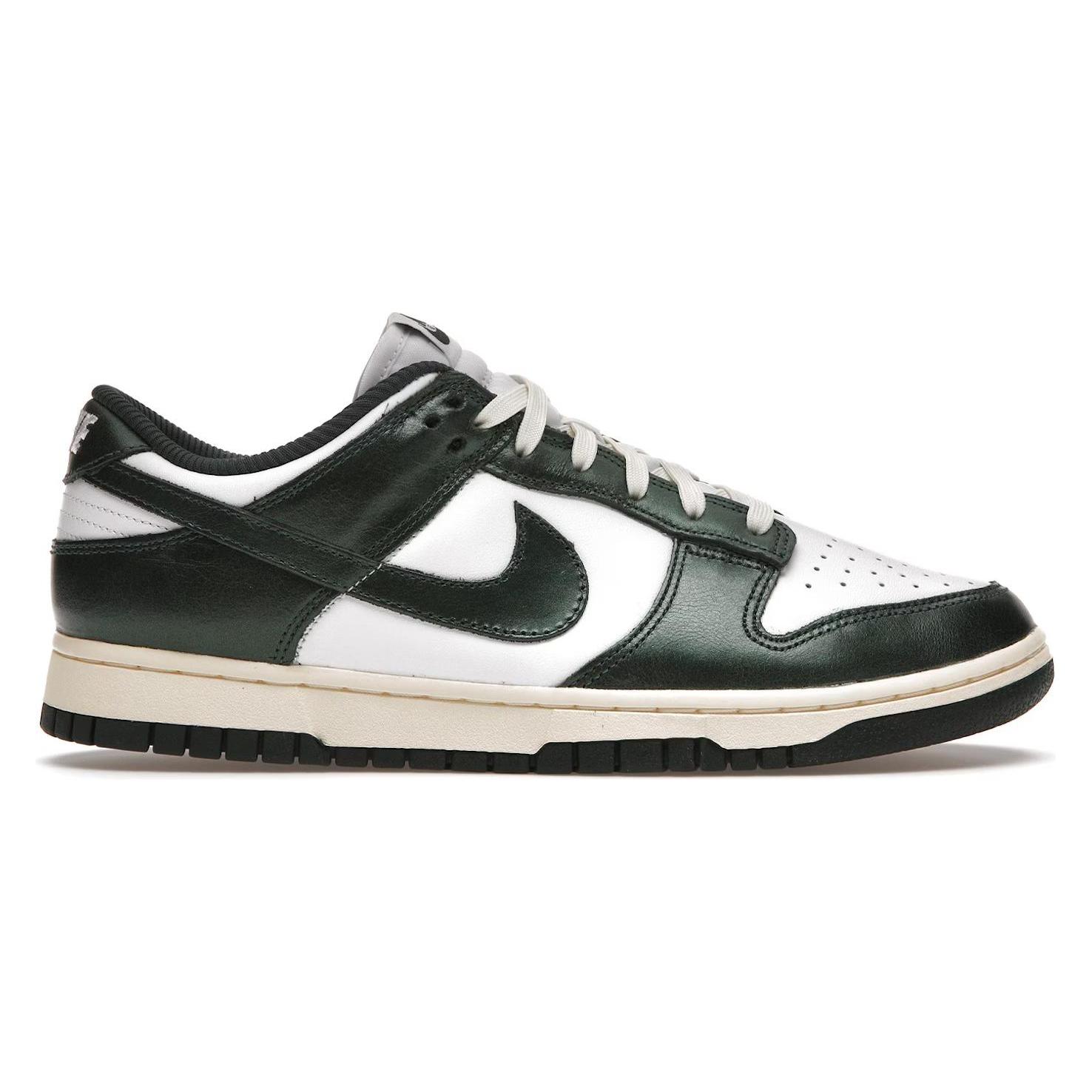 Nike, Damen, Sneakers, Dunk Low Vintage Green (Women's), Grün, Weiss, Gelb, (36)