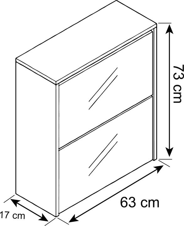 Produktbild VCM Ayaan (63 x 17 x 73 cm)