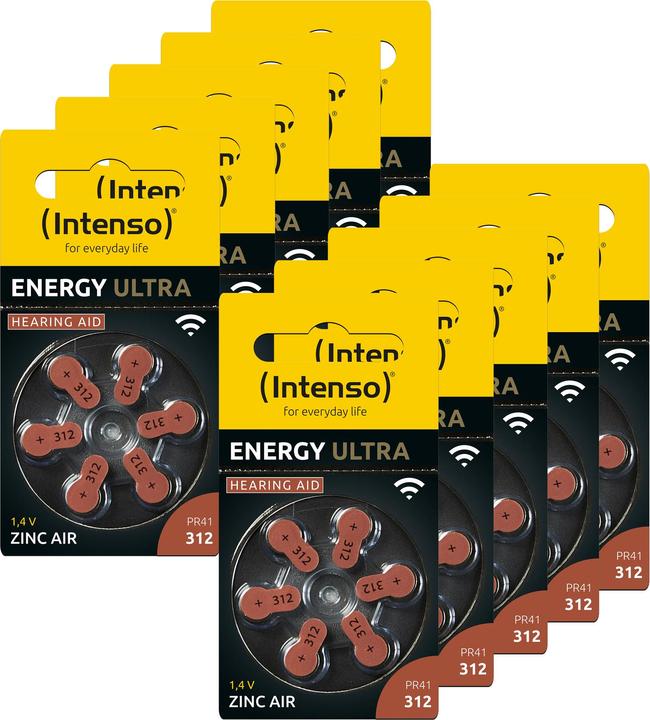 Actual product image Intenso Energy Ultra (60 pcs., A312, 148 mAh)
