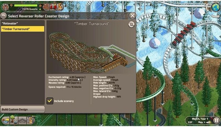Actual product image Atari RollerCoaster Tycoon Classic (Switch, DE)
