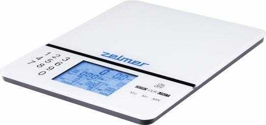 Actual product image Zelmer ZKS1500N kitchen scale White Electronic kitchen scale