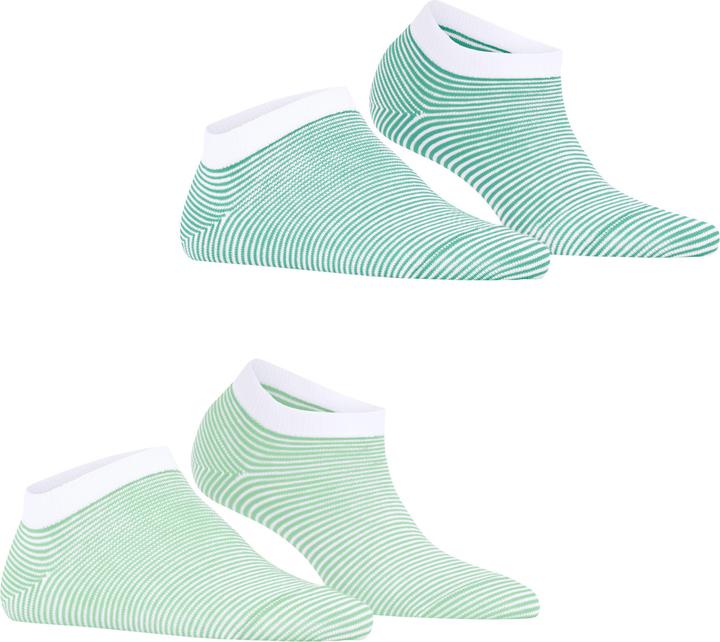 Produktbild Esprit Fine Stripe 2-Pack Baumwollsneakersocken (2er Pack, 39 - 42)