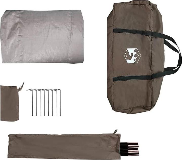 Actual product image vidaXL Autozelt (4.40 kg, 2 persons)