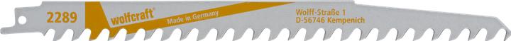 Produktbild wolfcraft 2 Säbelsägebl. CV, Holz, grob, L=240mm