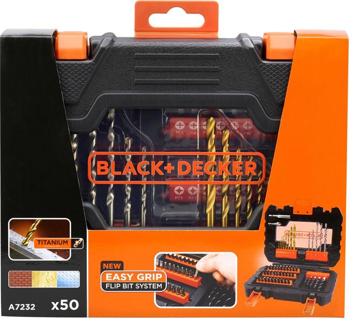 Immagine prodotto Black & Decker Set di punte da trapano