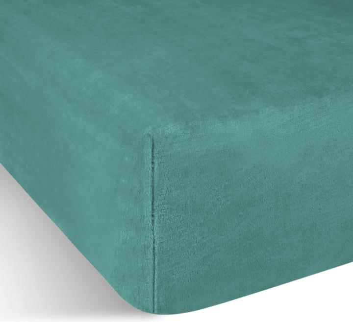 Actual product image Aspero Flannel fitted sheet PERPIGNAN (140 x 200 cm)