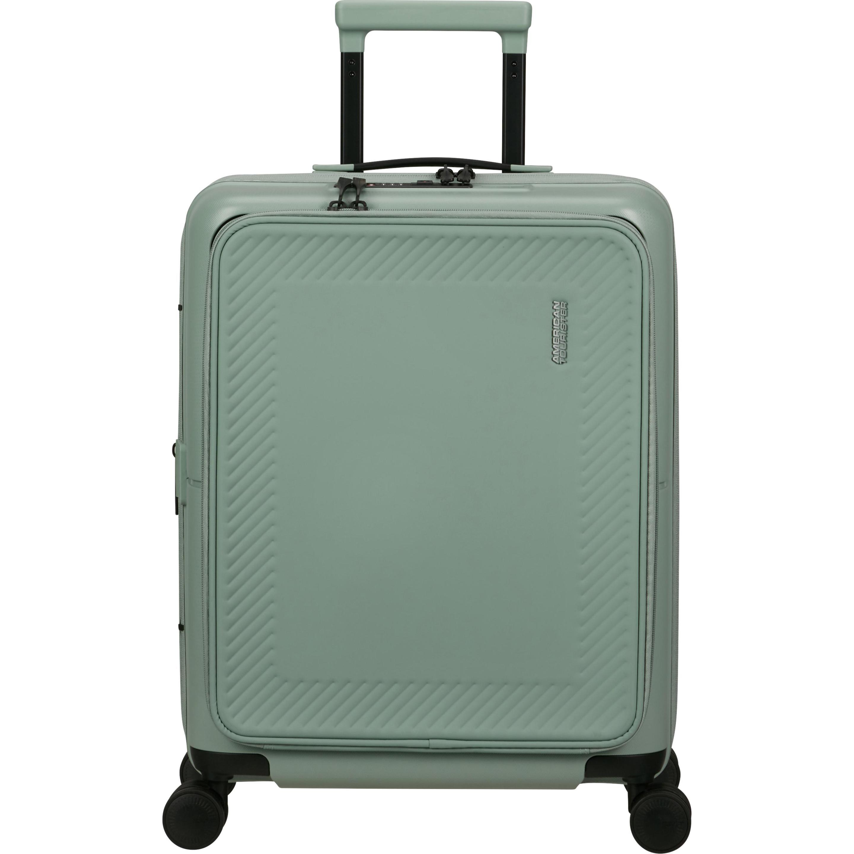 American Tourister, Koffer, DASHPOP Spinner 55/20, Grün, (42 l, Handgepäck (bis 50l))