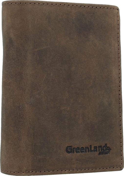 Actual product image Greenland Nature Wallet RFID leather 9 cm
