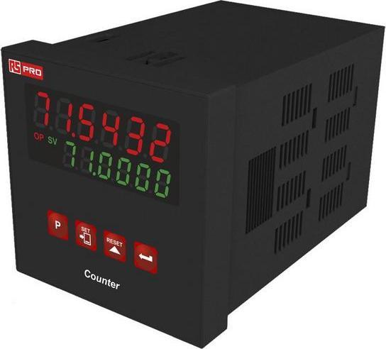 Produktbild RS PRO Counter, 6 Digit, 72x72, 230V