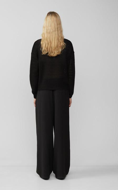 Produktbild S.Oliver Strickpullover leichter Pullover mit Ajourmuster (S)