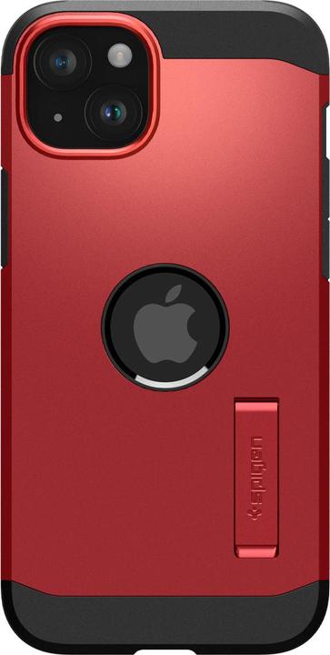 Produktbild Spigen Tough Armor MagSafe, rot - iPhone 15 (Apple iPhone 15)
