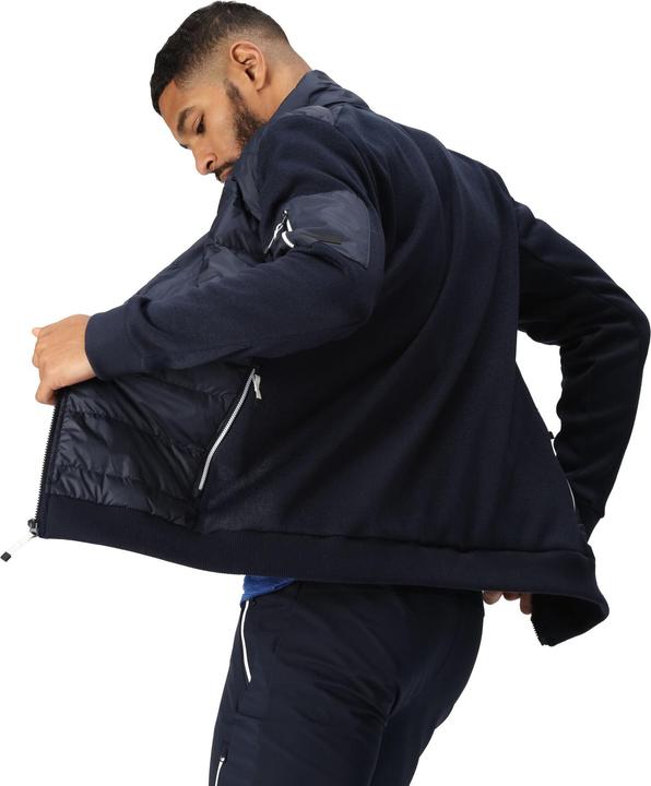 Actual product image Regatta Mens Colliston Baffled Fleece Jacket (S)