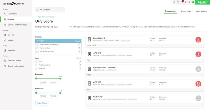 Actual product image APC EcoStruxure IT Expert 3 Year Digital