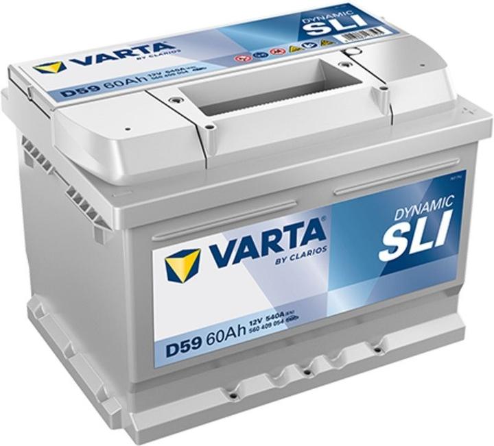 Actual product image Varta Blue Dynamic D59 (12 V, 60 Ah, 540 A)