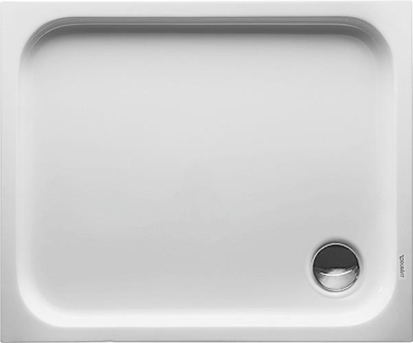 Duravit Rechthoekige douchebak D-CODE met antislip, wit 900x750x85mm