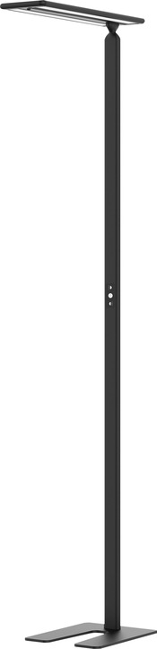 Hansa Larimar LED floor light, touch sensor, height 1997 mm, black. (4700 lm)