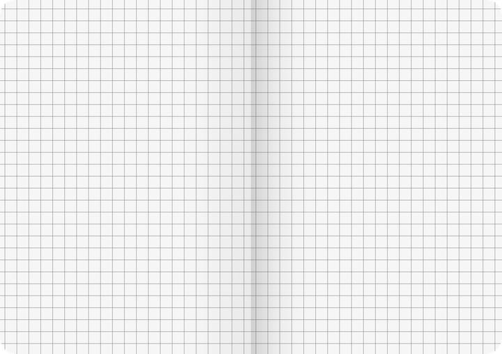 Actual product image Notebook FACT!plus DIN A6 squared brown 96 sheets (A6, Checked, Soft cover)