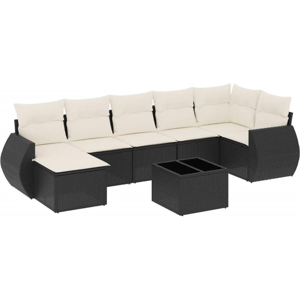 VidaXL, Gartenlounge, 10-tlg. Garten-Lounge-Set mit Kissen