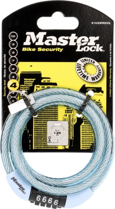 Actual product image Master Lock Spiral lock (120 cm)
