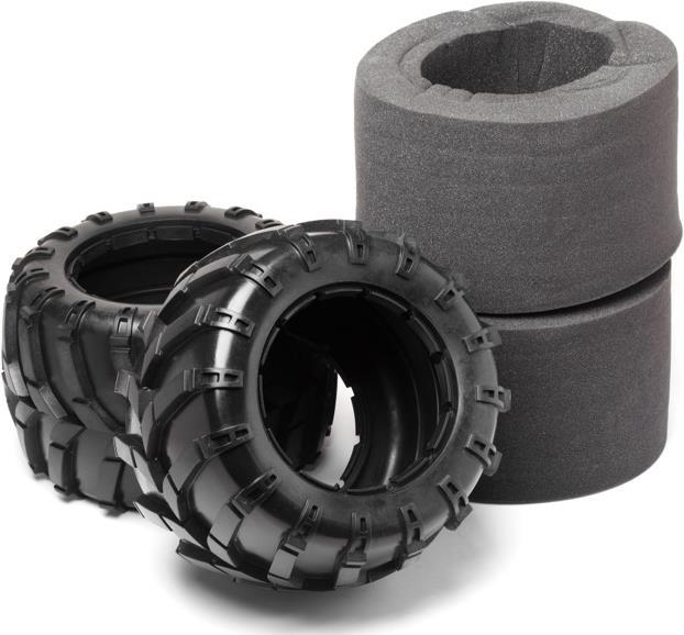 Actual product image Maverick Tyres w/Inserts 2 Pcs (Blackout MT)