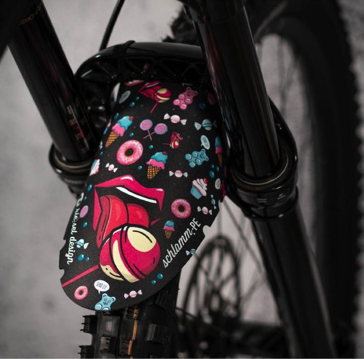 Actual product image rie:sel design schlamm:PE Mudguard Schutzblech (Front mudguard)