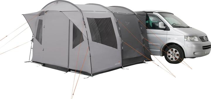Actual product image Easy Camp Tunnel-Busvorzelt Reine (dunkelgrau/hellgrau, mit Vordach, Modell 2025) (Awning, 11.70 kg)
