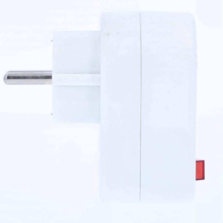 Productafbeelding As - Schwabe 45037 Schakelbare tussencontactdoos met schakelaar op het apparaat Wit (1x, CEE 7/3)