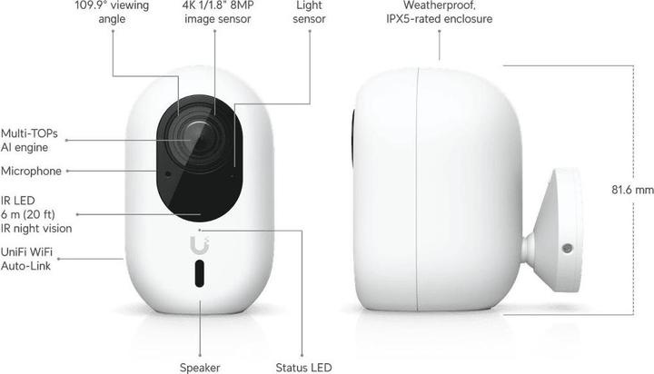 Image du produit Ubiquiti G6 Instant (3840 x 2160 pixels)