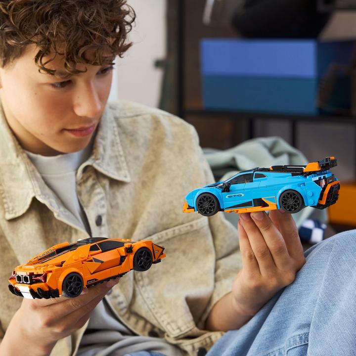 Produktbild LEGO Lamborghini Revuelto und Huracán STO (77238, LEGO Speed Champions)