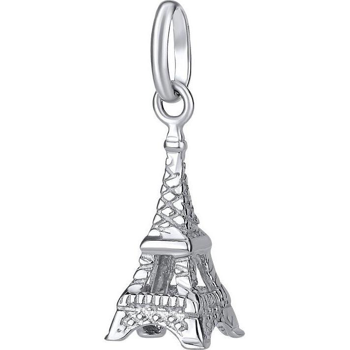 Silvego, Ciondolo collana, Ciondolo d'argento Torre Eiffel ZTJP43502, (Argento 925)