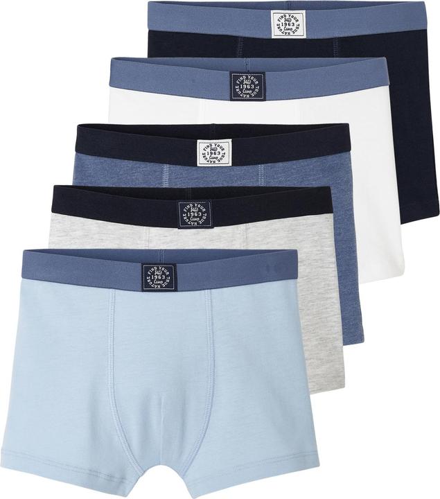 Grey, White, Blue