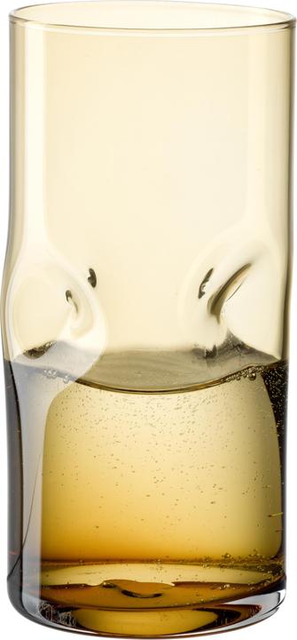 Immagine prodotto Leonardo Bicchiere Vesuvio 330 ml, 4 pezzi, ambra (0.33 l, 4 x)