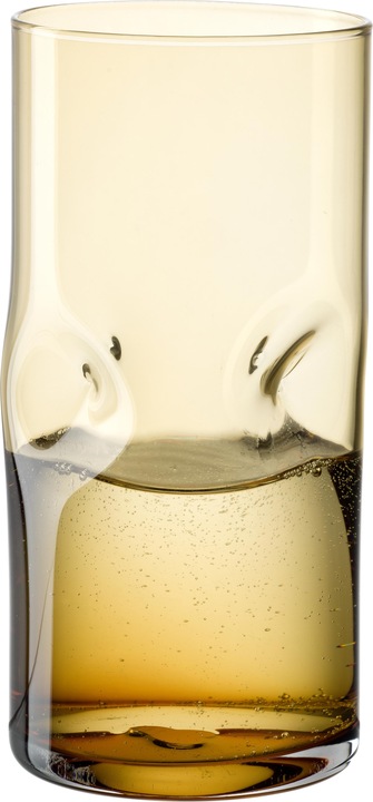 Immagine prodotto Leonardo Bicchiere Vesuvio 330 ml, 4 pezzi, ambra (0.33 l, 4 x)