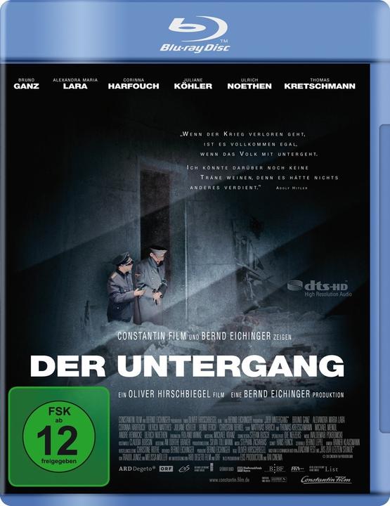 Actual product image The Downfall (Blu-ray, 2004, German)