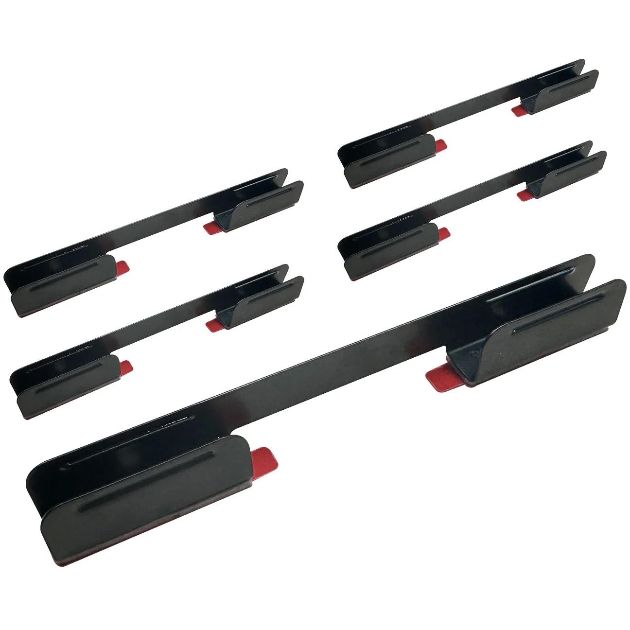 Govee, Accessori per illuminazione, Luce neon a corda 2 clip - 5 pezzi - Nero