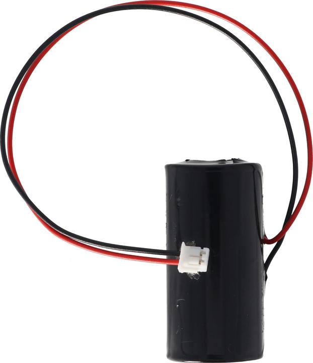 AccuCell Batterie für die DOM Panasonic CR-2/3AZ Batterie mit Kabel und Stecker (1 Stk., CR2, 1800 mAh)
