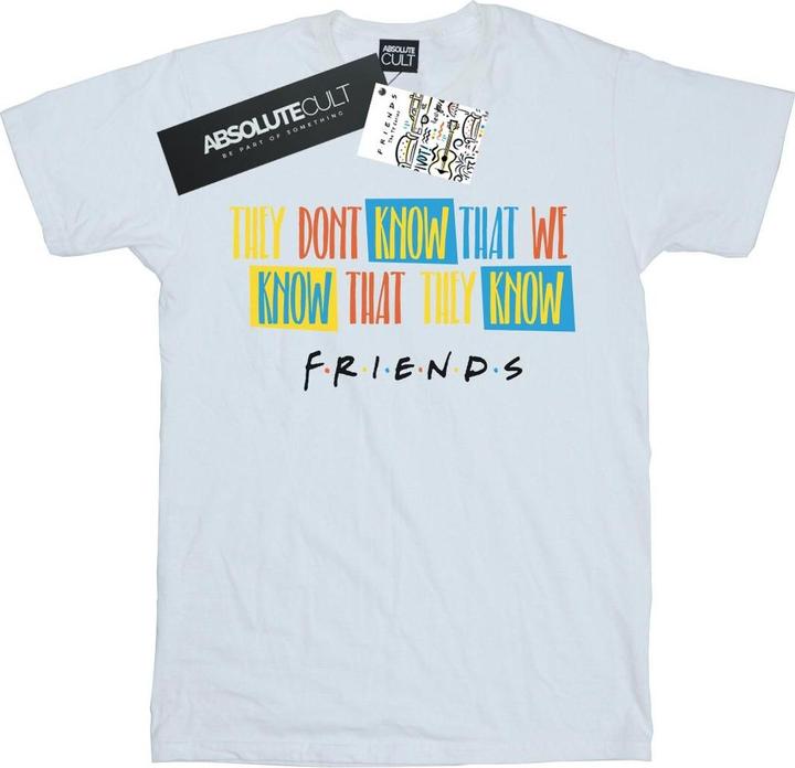 Immagine prodotto Friends They Don't Know Script Maglietta Ragazze (152, 158)