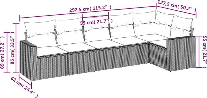 Produktbild vidaXL Leonie