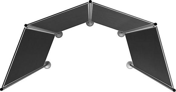 Produktbild Magnetoplan Präsentationswand-Set (134.5 x 180 cm)