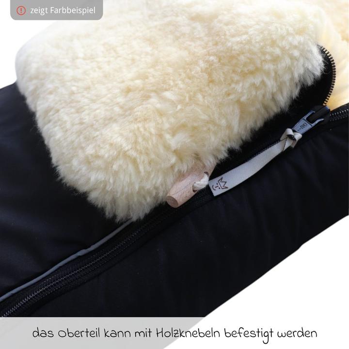 Image du produit Kaiser Baby Kaiser Lammfell Fusssack Dublas 2.0, light grey melange