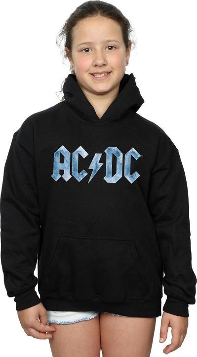 Produktbild AC/DC Blue Ice Logo Kapuzenpullover Mädchen (140, 146)
