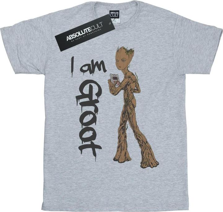 Produktbild Avengers Infinity War Graffiti Groot TShirt (XXL)