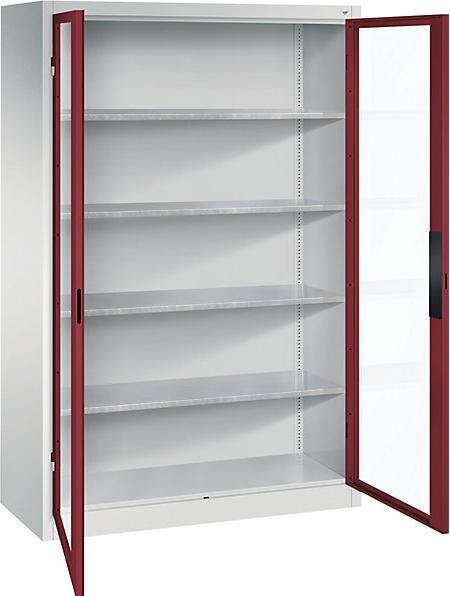 Actual product image C+P Vision panel double door cupboard (120 cm, 195 cm)
