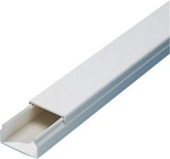 Produktbild Magni Kabelkanal 30x30 mm 2 m, weiss (Kabelkanal, 200 cm)