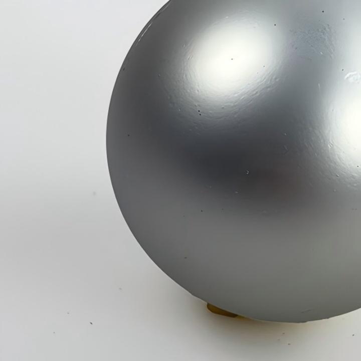 Immagine prodotto Relaxdays - Weihnachtskugeln 50er Set, Silber/ Silber (50-parte)