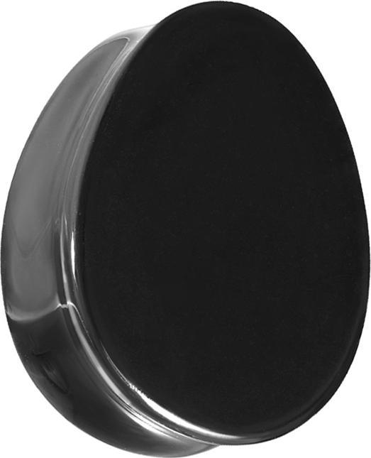 Actual product image Star Piercing Agate Stone Flared Plug Drop (without brass, Mineral)