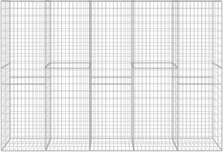 Actual product image vidaXL Gabionenwand